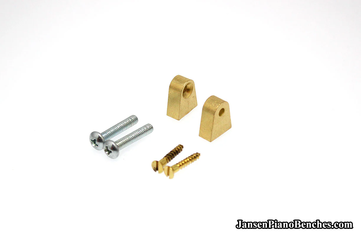 Piano Music Desk Hinges Brass - Image 10