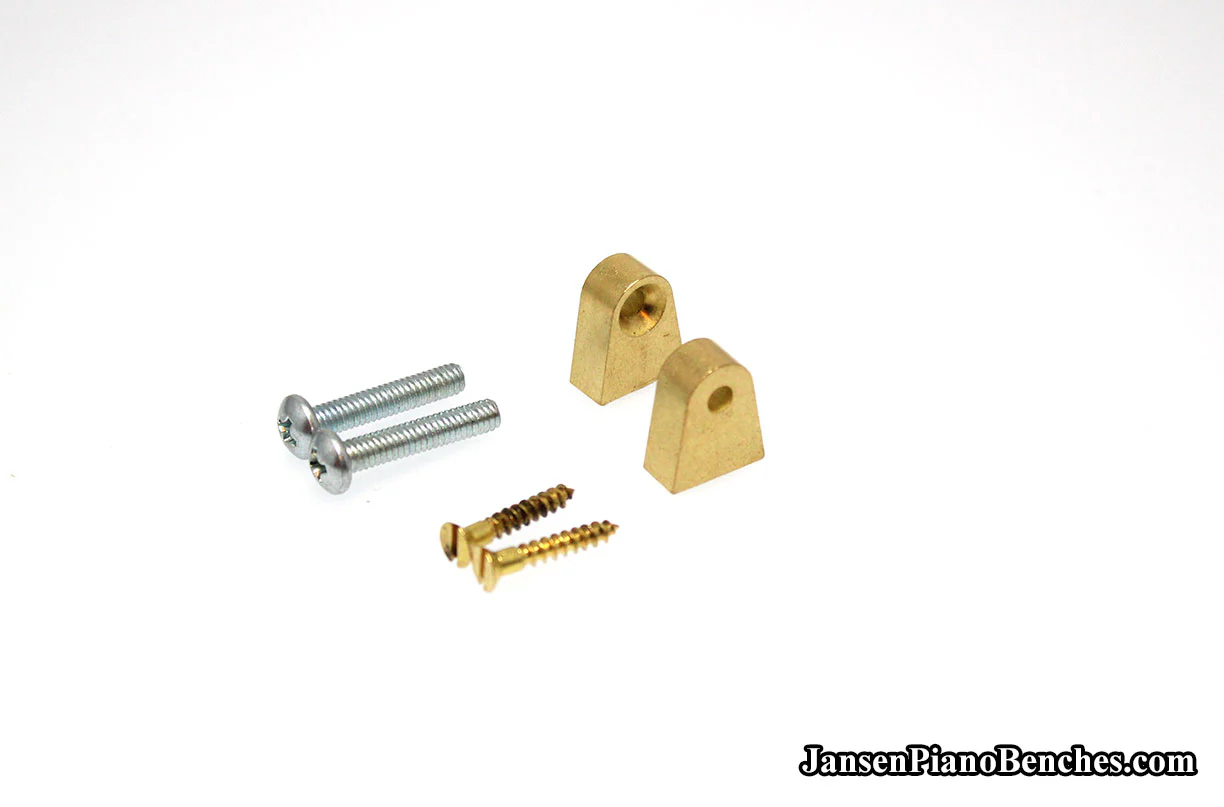 Piano Music Desk Hinges Brass - Image 11