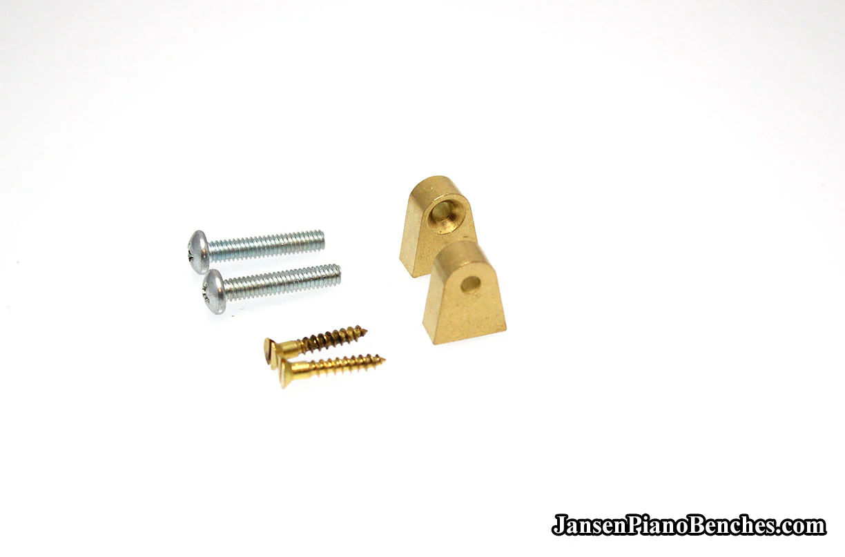 Piano Music Desk Hinges Brass - Image 12