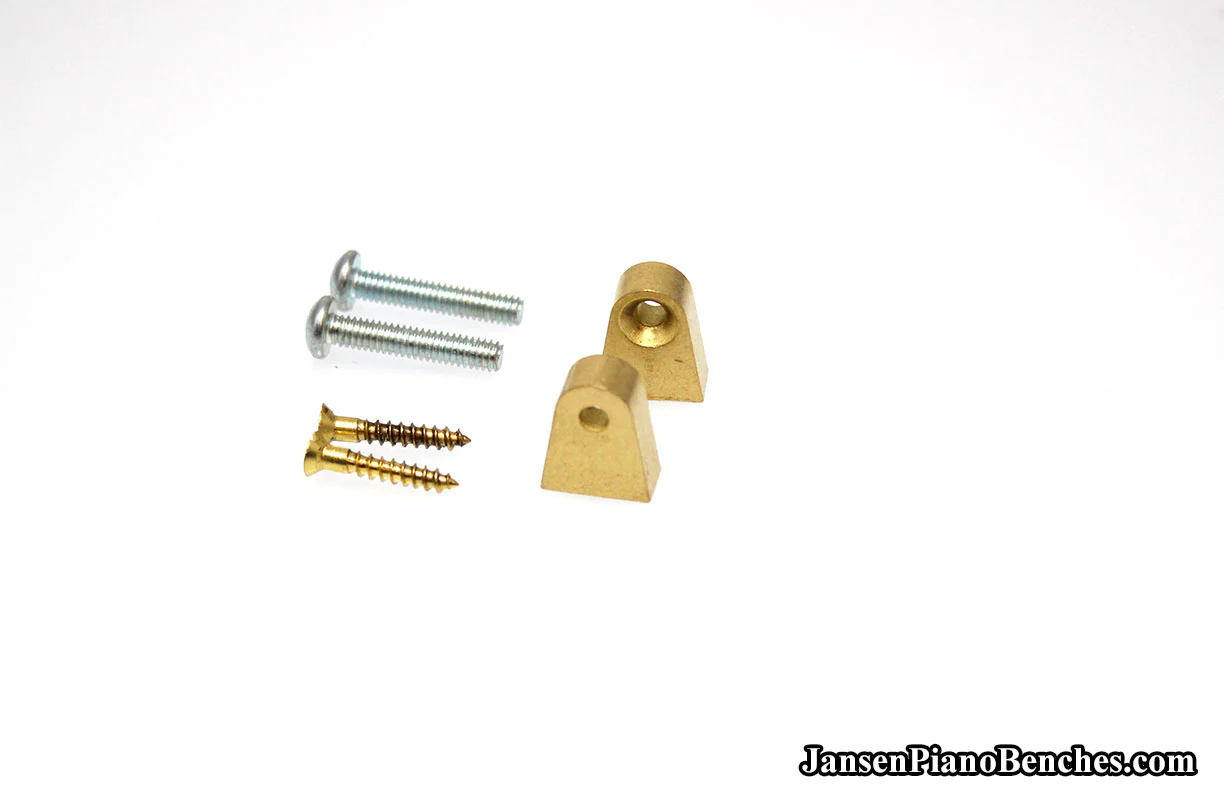 Piano Music Desk Hinges Brass - Image 14