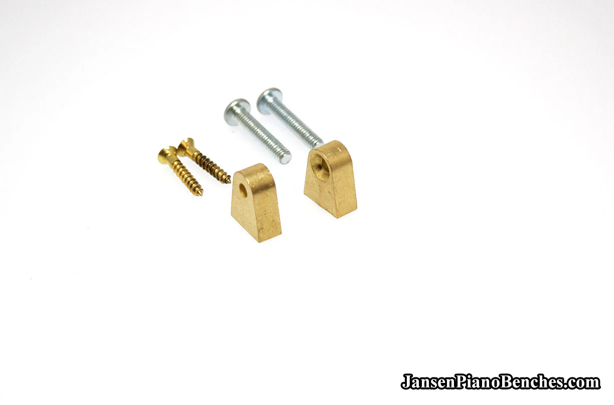 Piano Music Desk Hinges Brass - Image 17