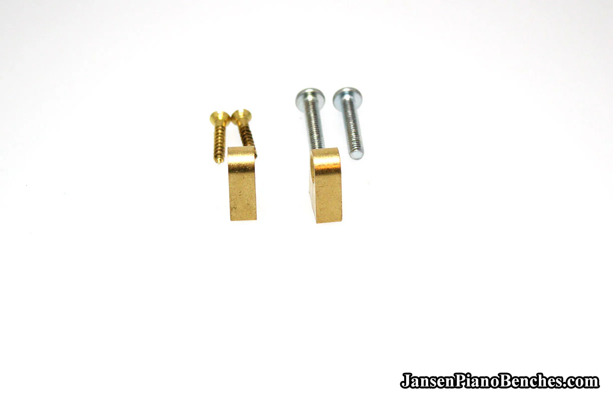 Piano Music Desk Hinges Brass - Image 19