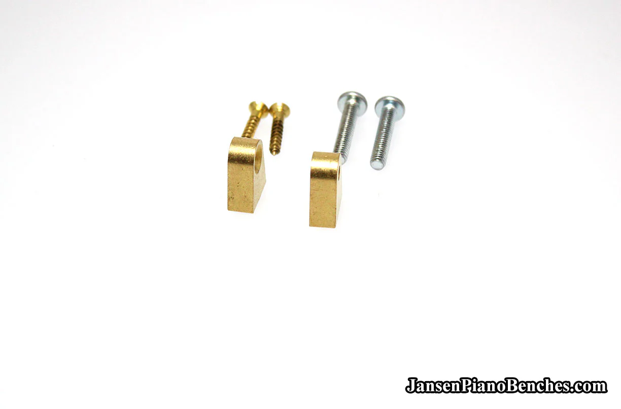 Piano Music Desk Hinges Brass - Image 20