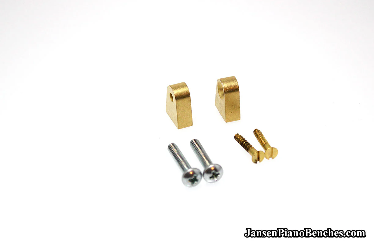 Piano Music Desk Hinges Brass - Image 6