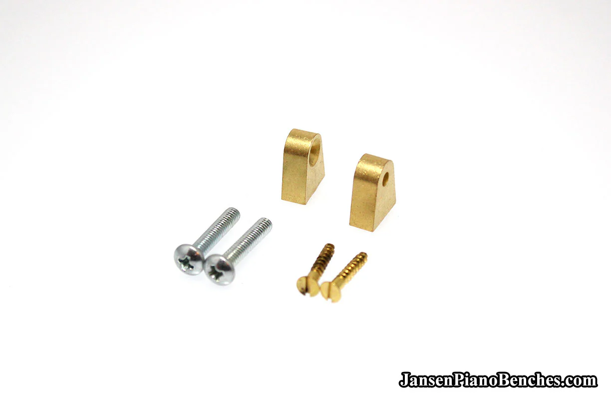 Piano Music Desk Hinges Brass - Image 9