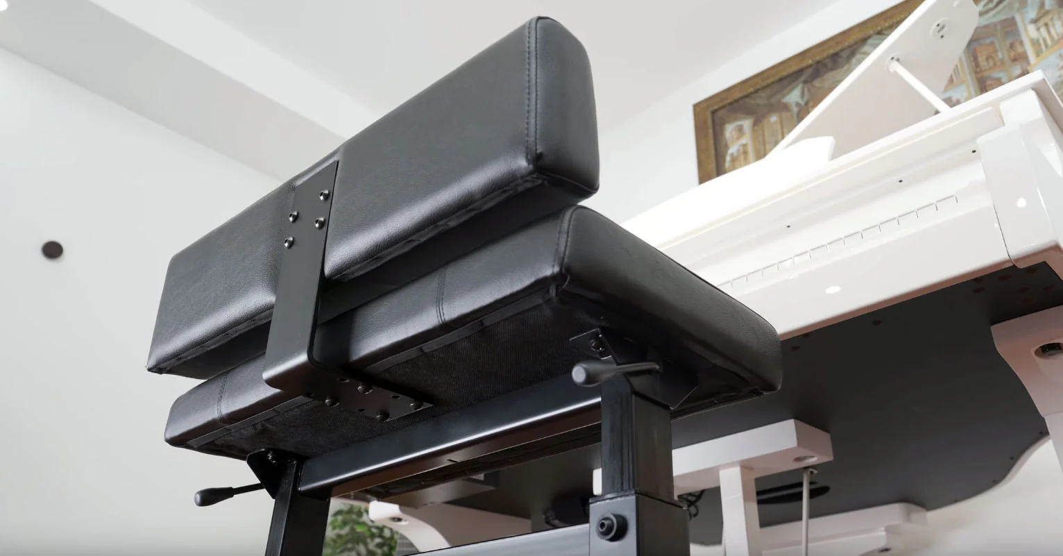 Pneumatic Piano Chair with Back Support - Image 5