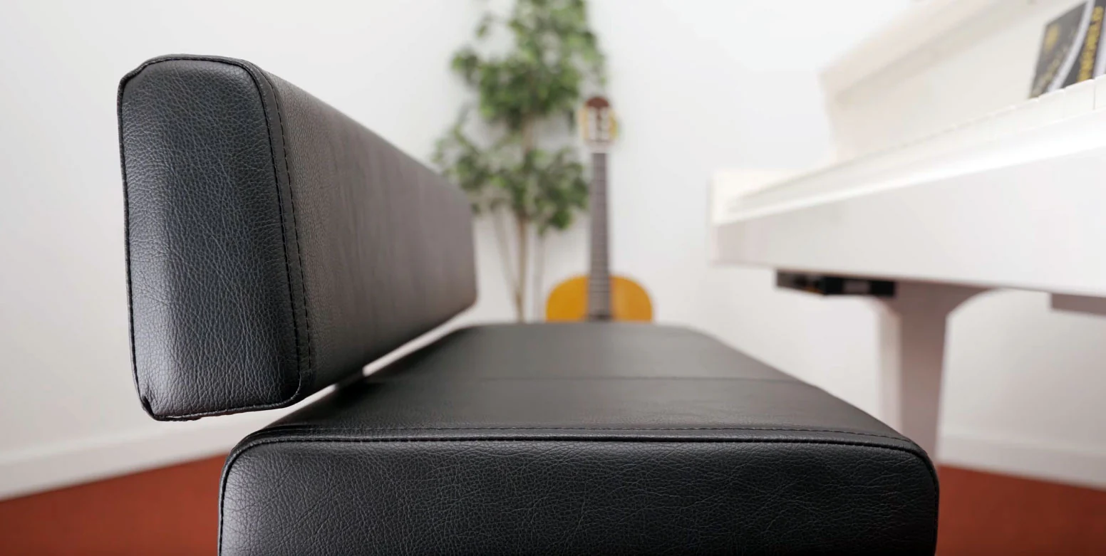 Pneumatic Piano Chair with Back Support - Image 7
