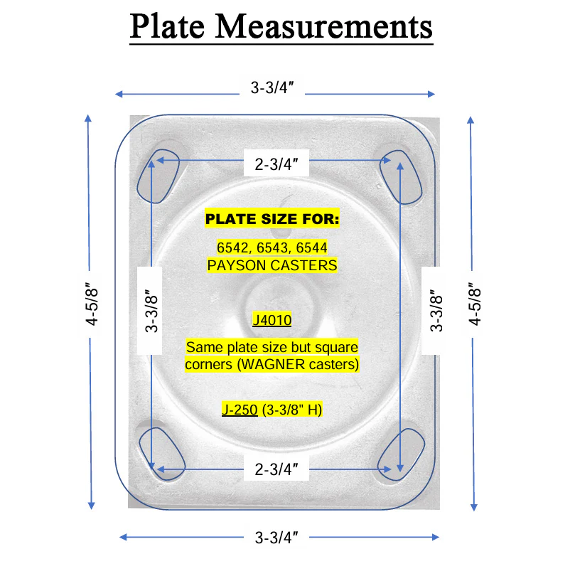 Replacement Casters for Jansen Grand Piano Dolly - Image 2