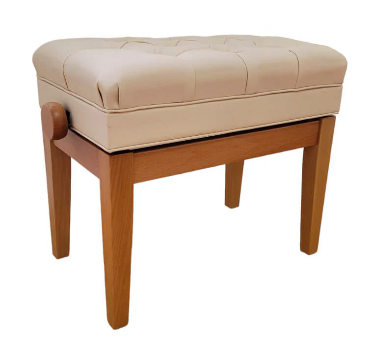Adjustable Piano Bench with Music Storage Compartment - Image 11