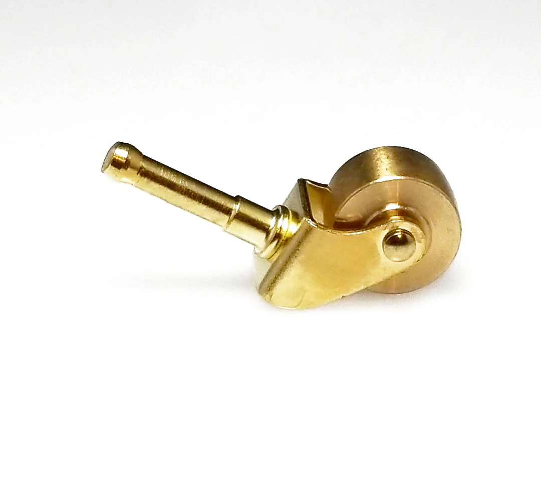 Spinet Piano Wheels Brass - Image 18