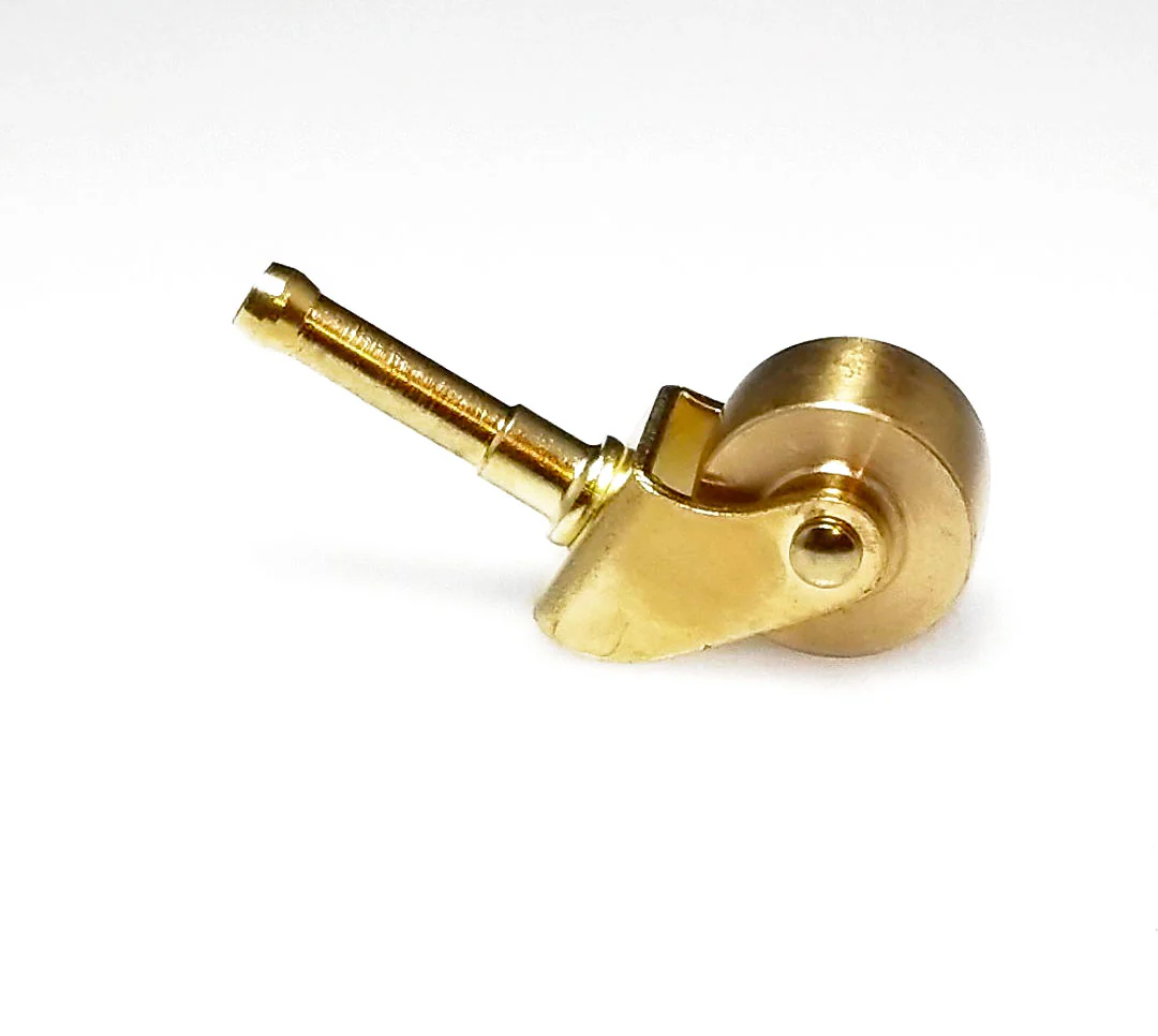 Spinet Piano Wheels Brass - Image 19