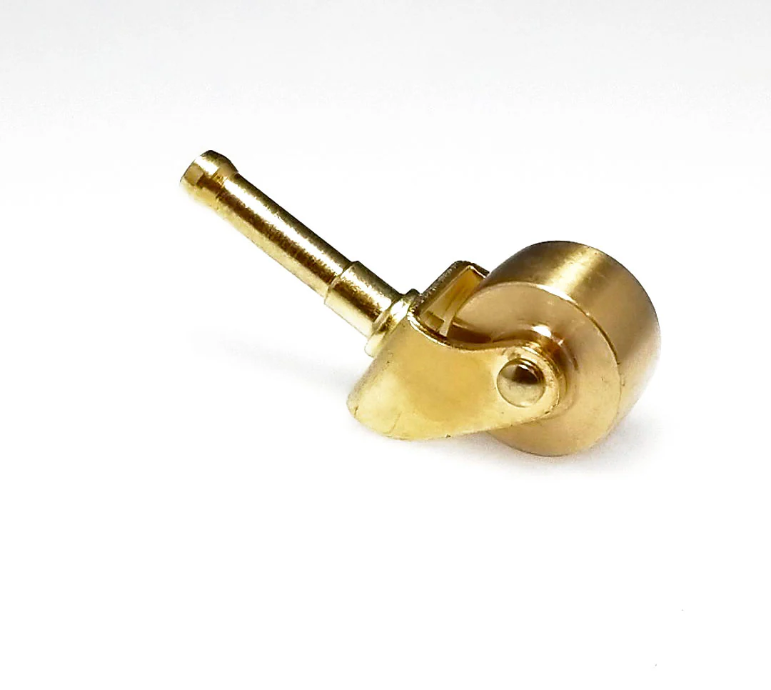 Spinet Piano Wheels Brass - Image 20