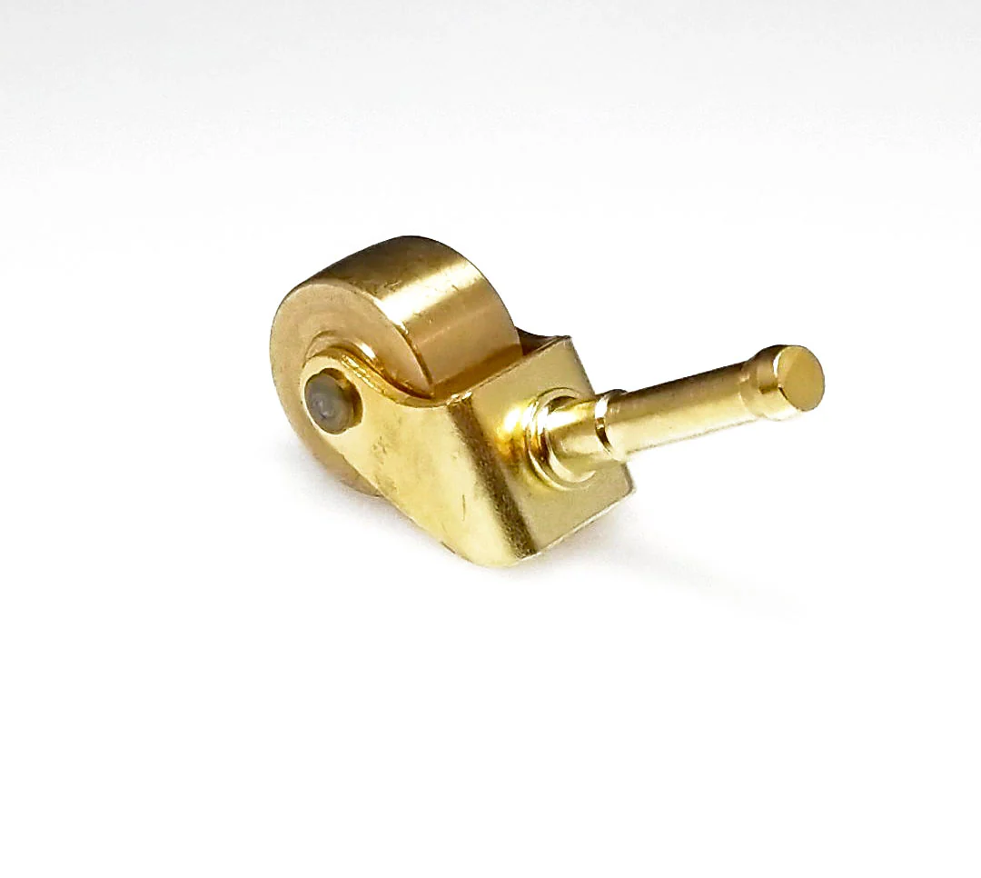 Spinet Piano Wheels Brass - Image 9