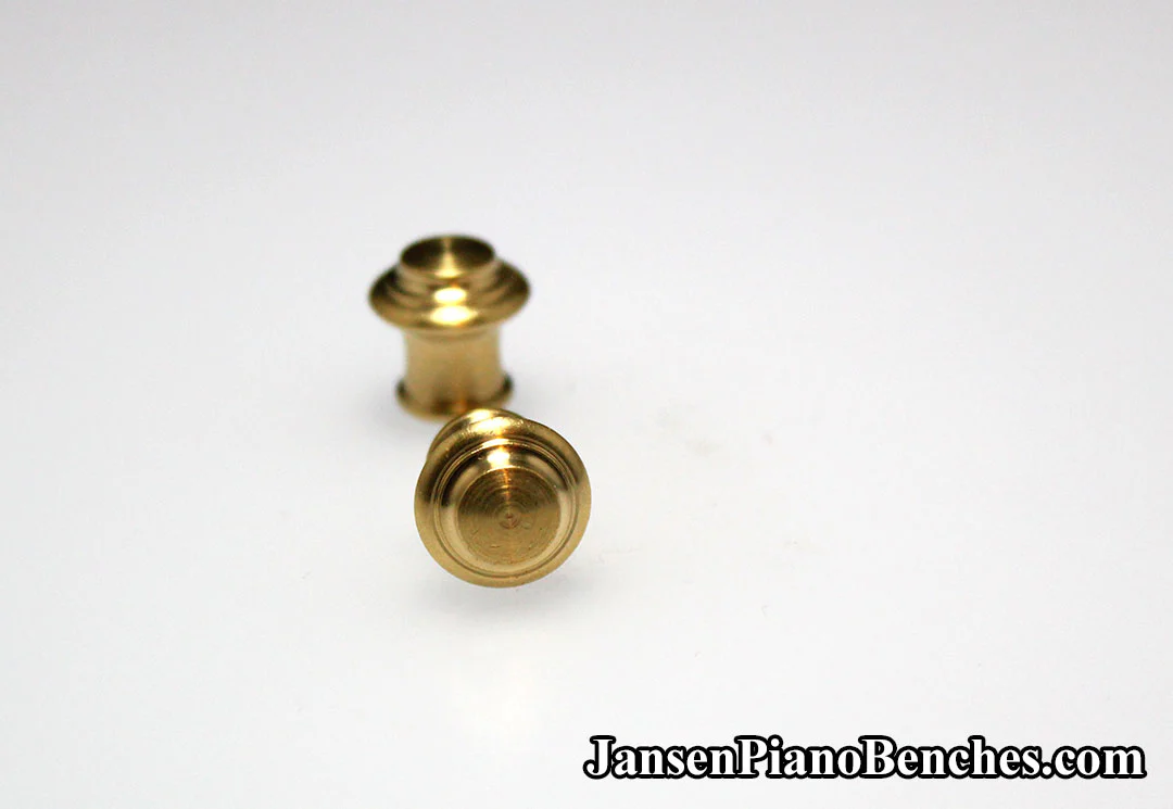 Tiered Brass Piano Desk Knob - Image 12