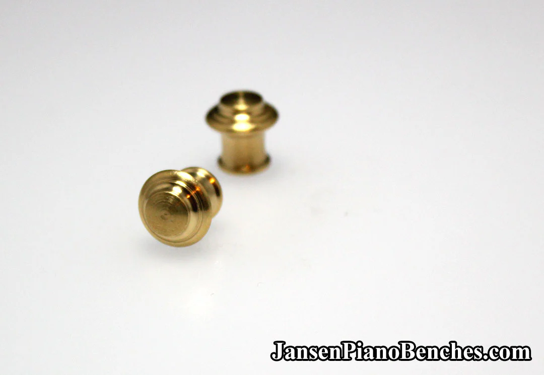 Tiered Brass Piano Desk Knob - Image 14