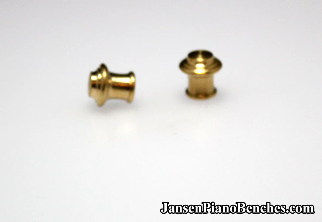 Tiered Brass Piano Desk Knob - Image 18