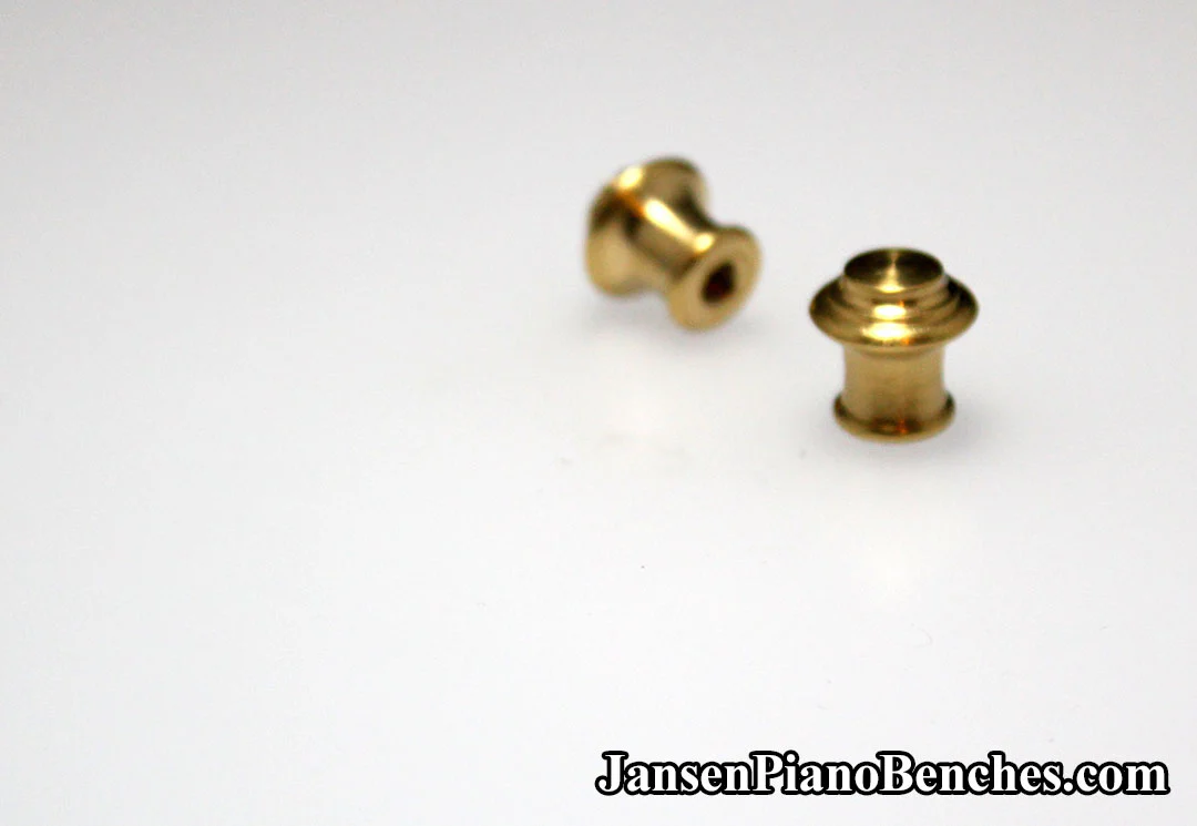 Tiered Brass Piano Desk Knob - Image 22