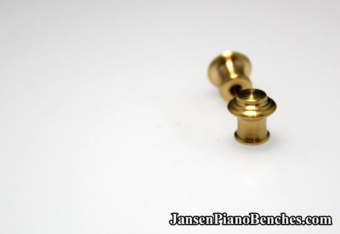 Tiered Brass Piano Desk Knob - Image 24