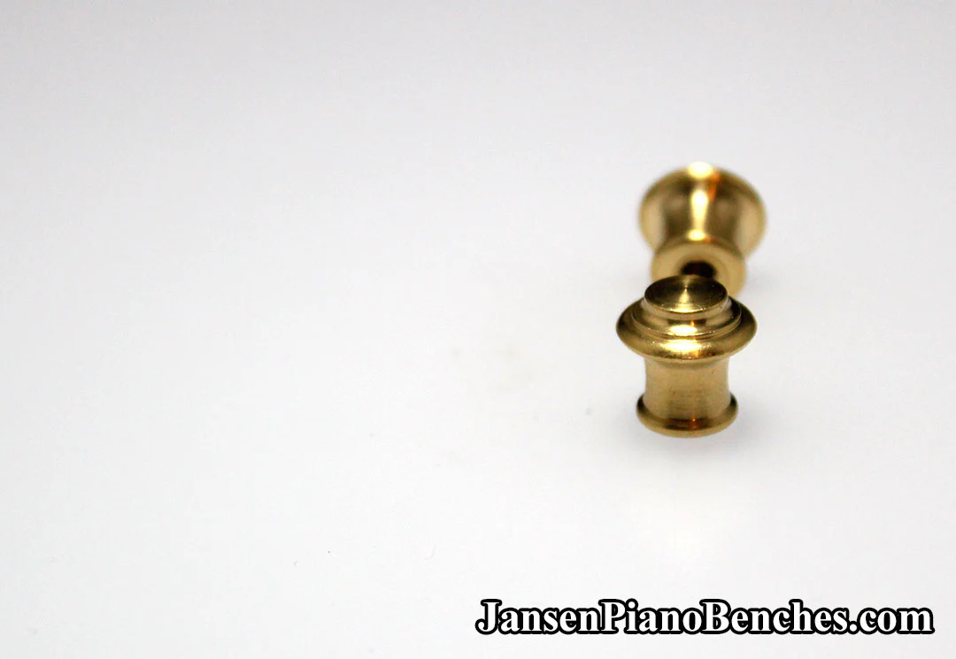 Tiered Brass Piano Desk Knob - Image 25