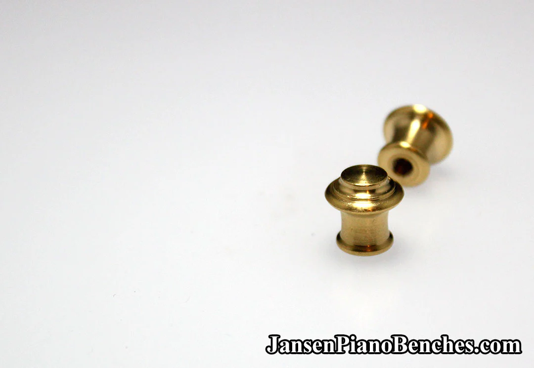 Tiered Brass Piano Desk Knob - Image 26