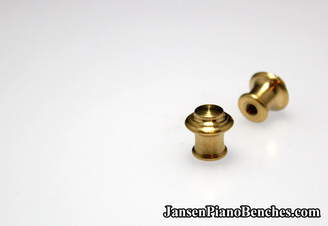 Tiered Brass Piano Desk Knob - Image 27