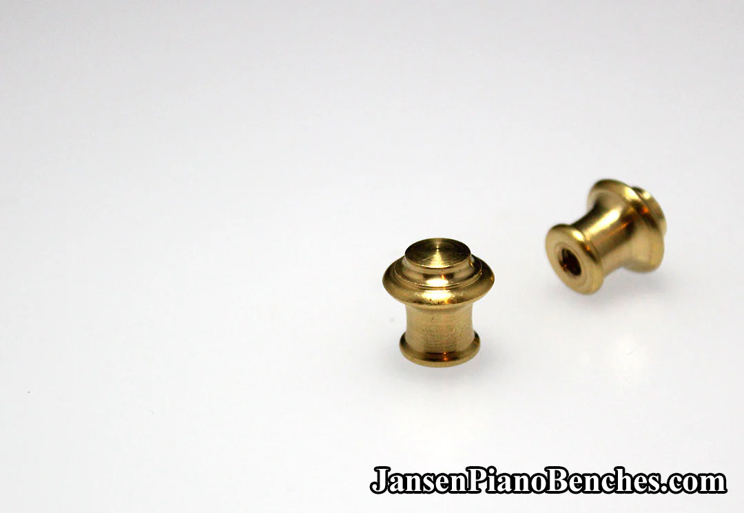 Tiered Brass Piano Desk Knob - Image 28