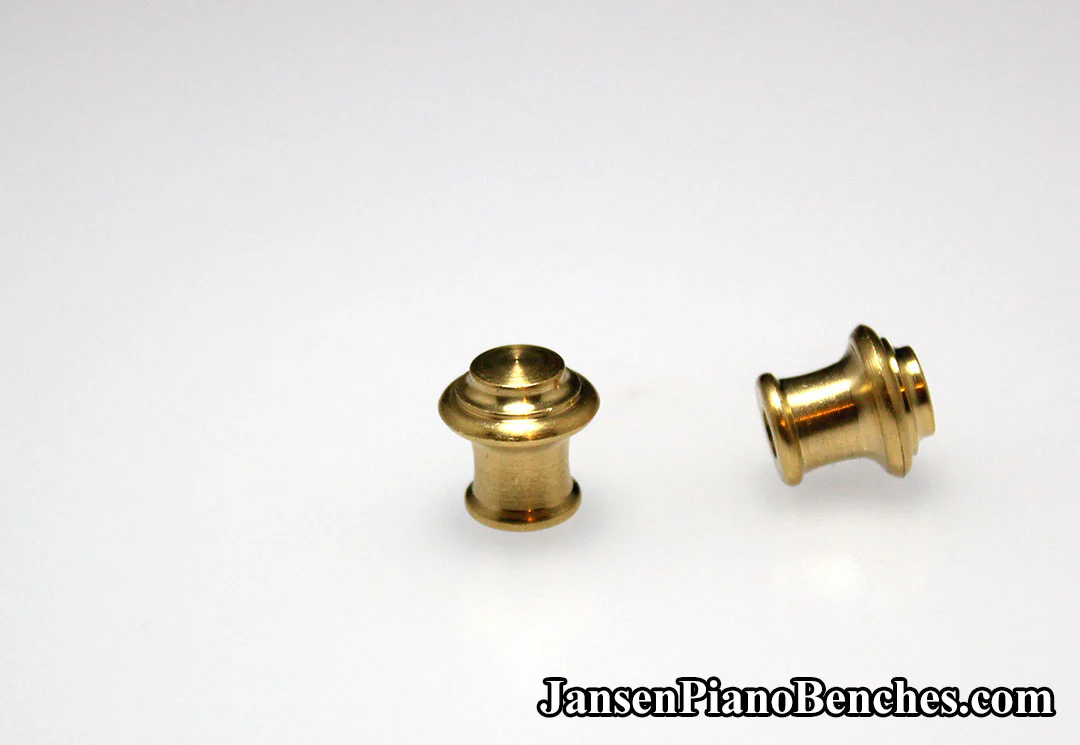 Tiered Brass Piano Desk Knob - Image 30