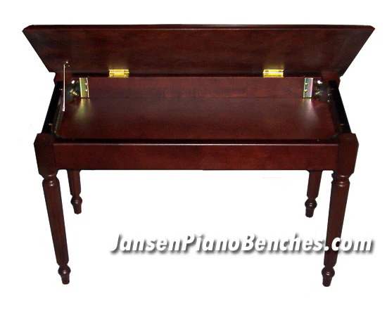 Wood Top Piano Bench Imported - Image 3