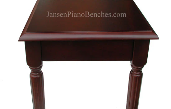 Wood Top Piano Bench Imported - Image 5