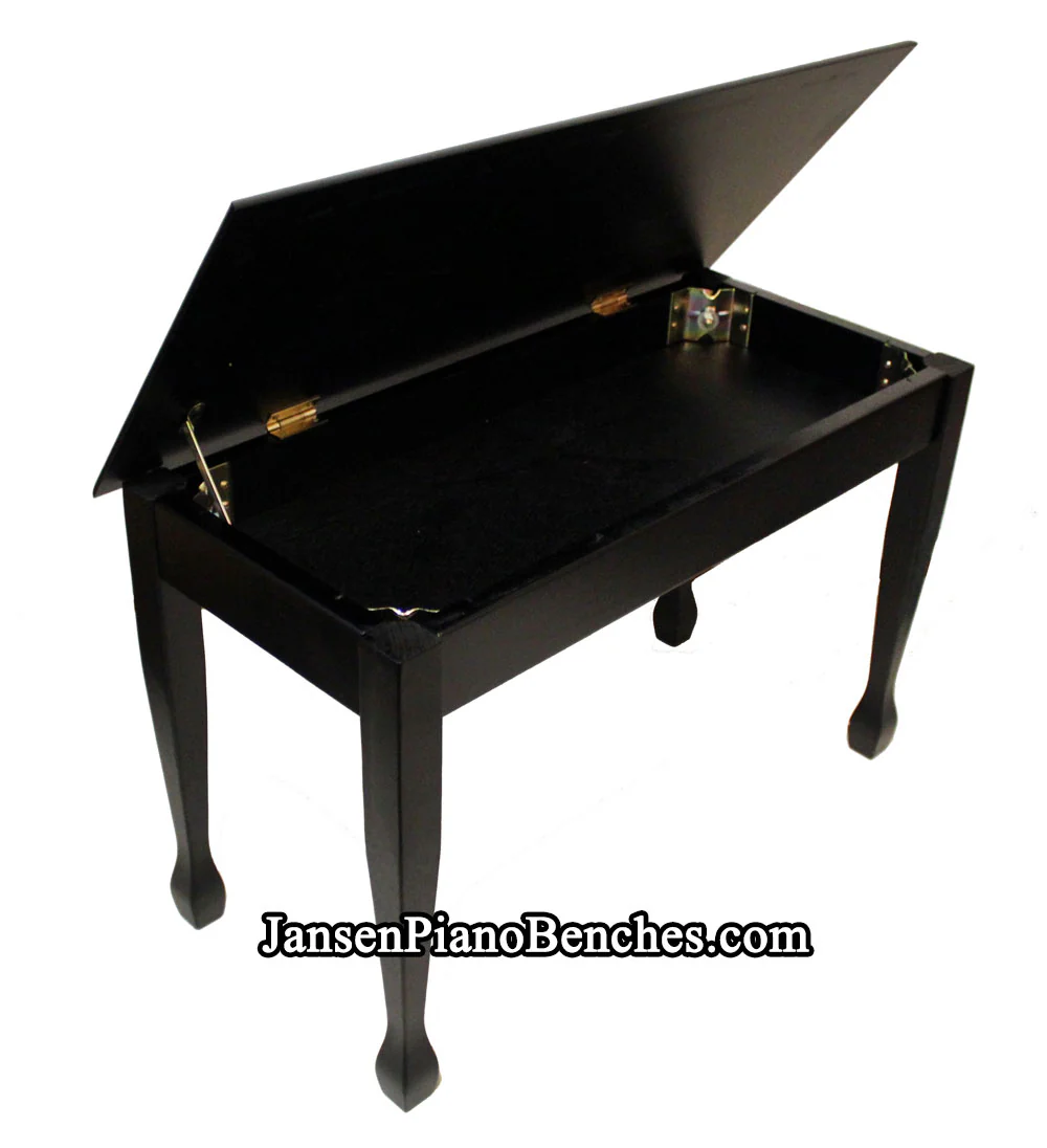 Wood Top Piano Bench Imported - Image 6