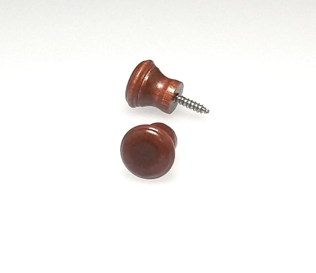 Wood Piano Desk Knobs - Fallboard Lid Knobs - Image 20
