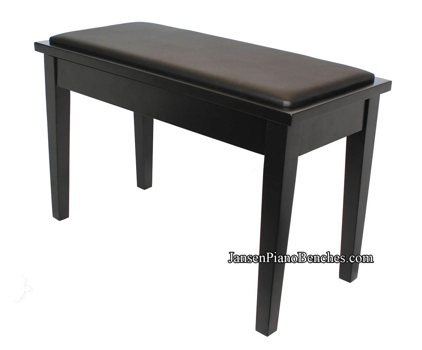 Yamaha Upholstered Piano Bench with Wood Trim and Storage Compartment - Image 11