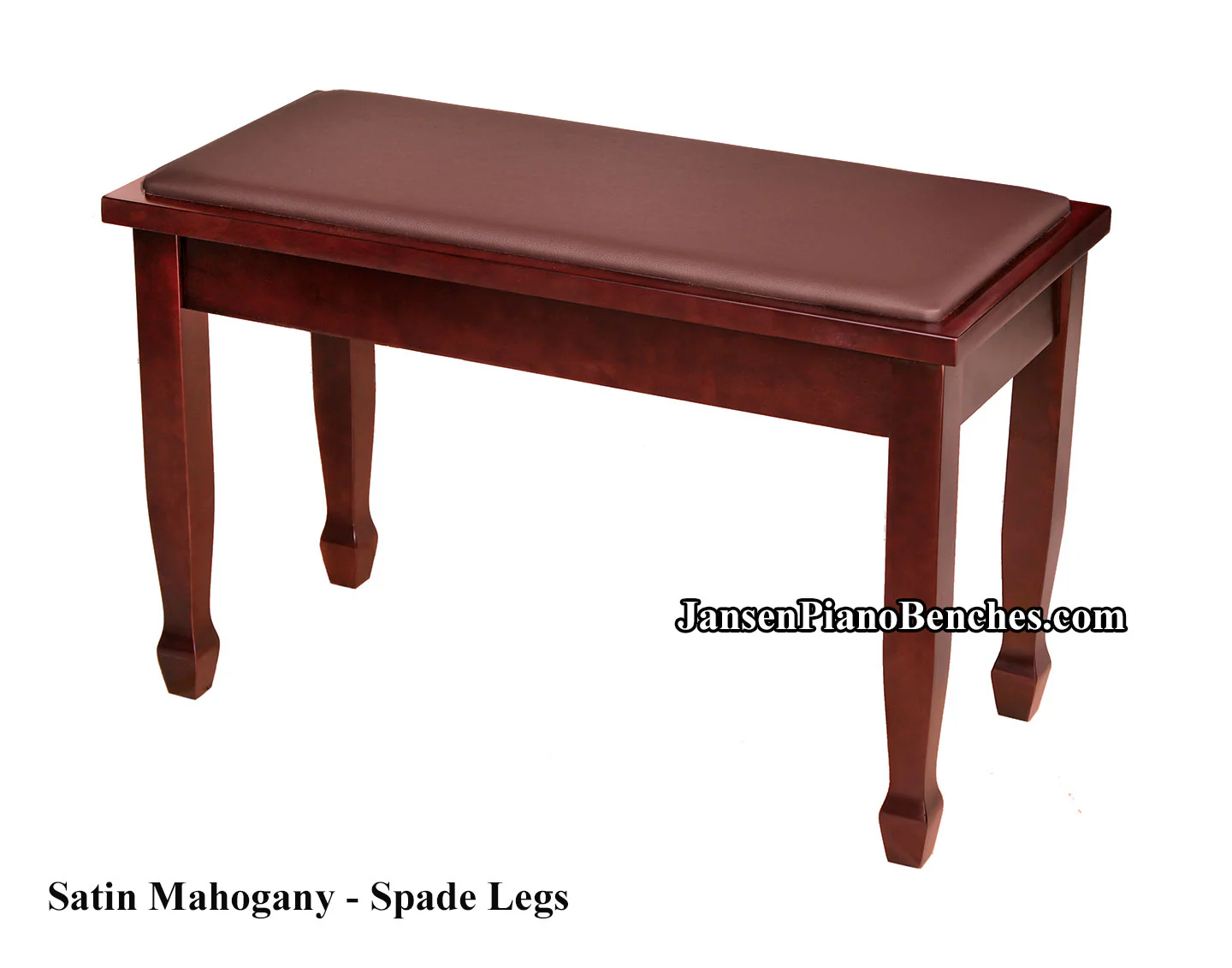 Yamaha Upholstered Piano Bench with Wood Trim and Storage Compartment - Image 3
